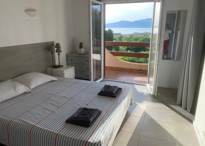 Corsicadream Arone Superbe Appartement Dans Villa, Vue Panoramique Mer, Piscine, Proche Porticcio
