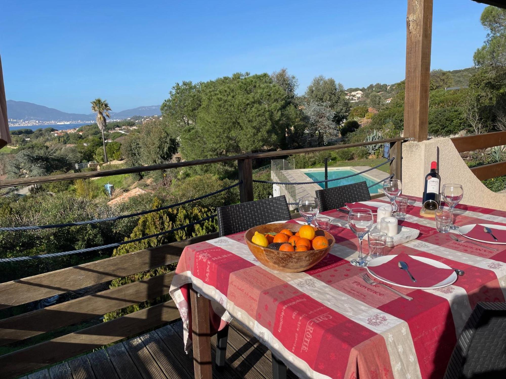 Corsicadream Arone Superbe Dans Villa, Vue Panoramique Mer, Piscine, Proche Porticcio *